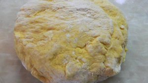 Тыквенные булочки - пампушки с чесноком и зеленью