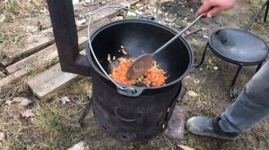 Быстро и просто суп из тунца в казане ?