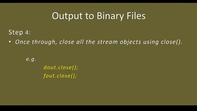 Output to Binary File | File Handling in Java | ISC Class 11 смотреть онлайн