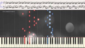 Bach G minor - arr. Luo Ni (Ноты и Видеоурок для фортепиано) (piano cover)
