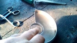 Переделка болгарки с маленьких дисков на большие.