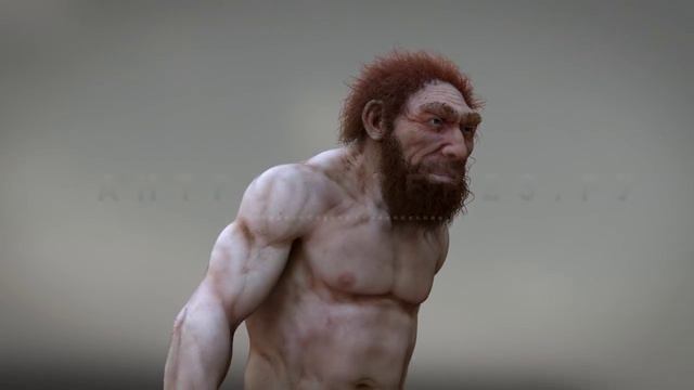 Неандерталец: бегущий человек. 3D-реконструкция
