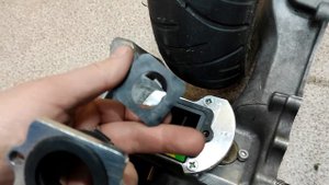 HONDA DIO AF35 ТЮНИНГ УСТАНОВКА ЧЕТЫРЁХСКАТНОГО ВПУСКА ОТ PIAGGIO HYPER