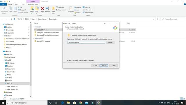 How to install GIT on Windows || git installation on windows || Git on windows || git interview que смотреть онлайн