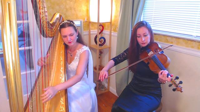 Can't help falling in love - Harp & Violin ~ The Michigan Harpist смотреть онлайн