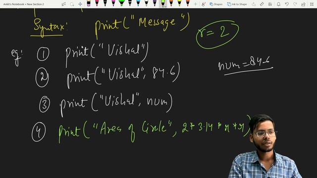 Class 12 Python |Revision Tour 1lec 4 | Class 12 Computer Science 2023-24 | Vishal Kumar