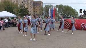 "Утомленное солнце" Танцевальная студия "Высота", 07.05.2022г., г.Кострома, парк Победы