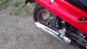 Kawasaki zzr 250 на прямотоках