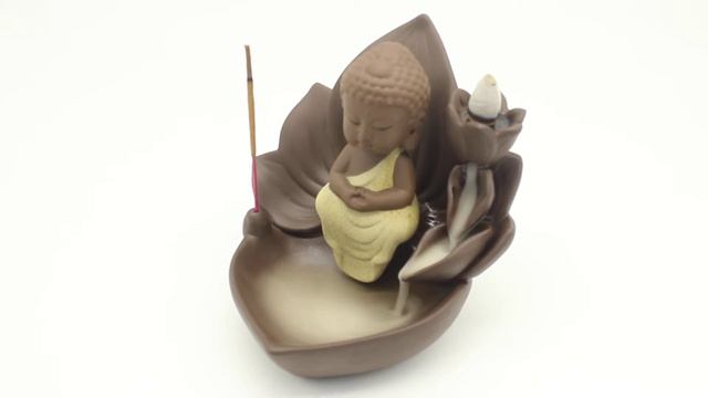 ? Сюжет водопад "Жидкий дым", статуэтка Будды, подставка под благовония ? смотреть онлайн