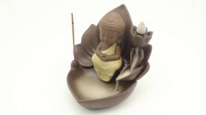 ? Сюжет водопад "Жидкий дым", статуэтка Будды, подставка под благовония ?