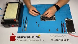 Замена шлейфа зарядки iPhone 6S Plus