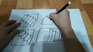 как нарисовать магическую лестницу нет монтажа!!!!!!