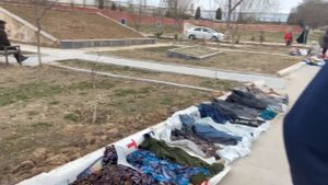 Узбекистан , Алмалык ( большой базар барахолка)