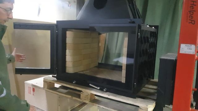 Топка StoveR PLATINUM DOUBLE FACE под заказ любой размер смотреть онлайн