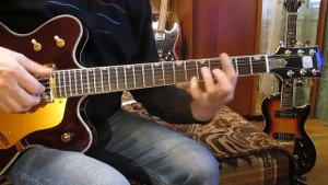 А над речкой туман- (как играть аккорды  гитаре)