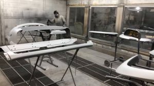 Покраска раптором уаз патриот в два цвета
