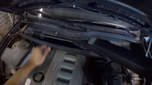 Замена салонного фильтра BMW X5 E53 | Replacing the cabin filter