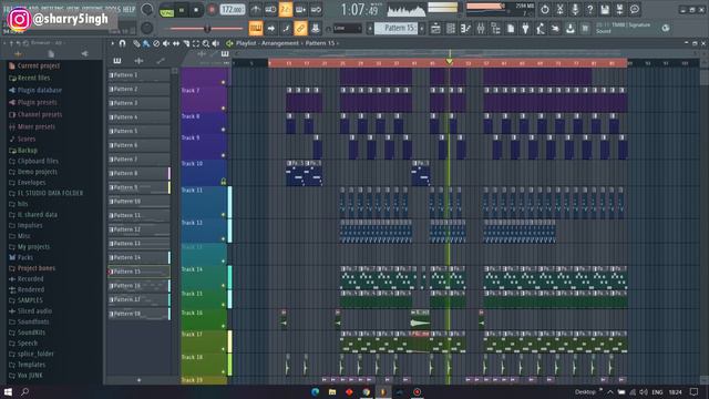 "Flute Flow" - Indian Chill Beat { FL studio 20 Walkthrough } смотреть онлайн