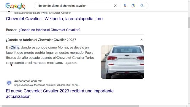 Chevrolet Cavalier 2024 - Qué tal sale (Diciembre 2023)