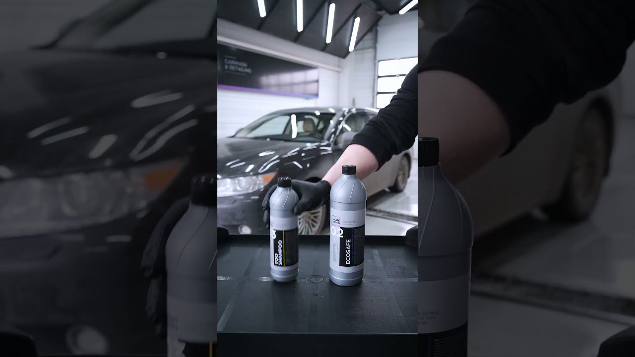 Двухфазная мойка | Ecosafe + Too Shampoo | Smart Open #smartopen #детейлинг #detailing