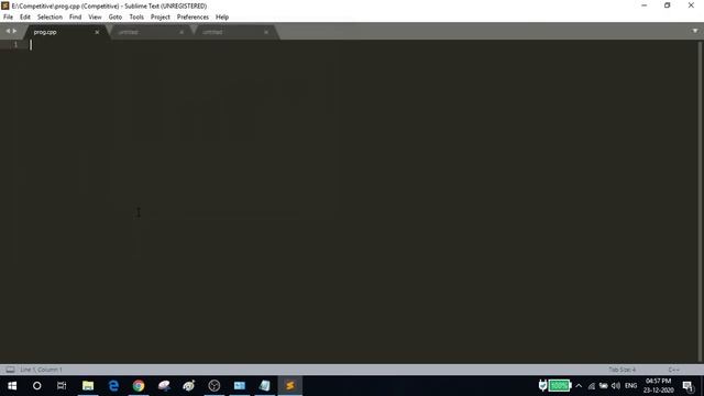 Installing C++ and setting up Sublime Text 3 for competitive coding. [Windows] смотреть онлайн