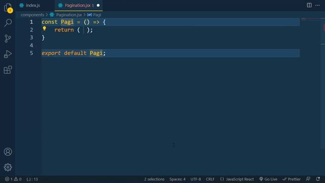 React Next js Pagination using Lodash