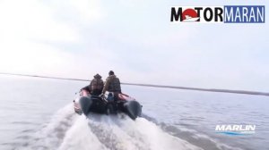 Надувная пвх лодка SMarine SA420 - тест на воде.