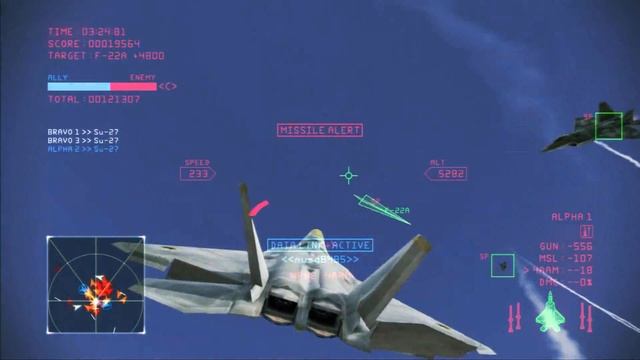 Ace Combat Infinity: Emergency Air Strike Special Raid Mission ( S Rank ) 1080p смотреть онлайн