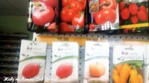 Семена томатов в оптово-розничном магазине Садовый центр. 2021г.Обзор.