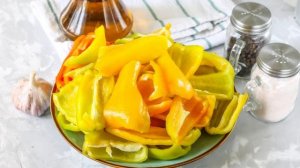 Перец с зеленью на зиму