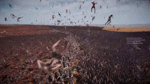 10,000 CHUCK NORRIS MOMENTALY KILL 1,000,000 ZOMBIES - Ultimate Epic Battle Simulator 2 UEBS2
