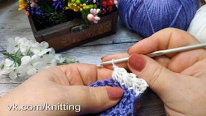 Обалденная обвязка крючком. Beautiful crochet trim