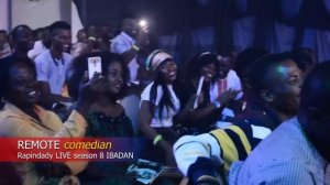 Comedian Remote blasts Alariwo of Africa at RAPINDADY LIVE IBADAN 2021