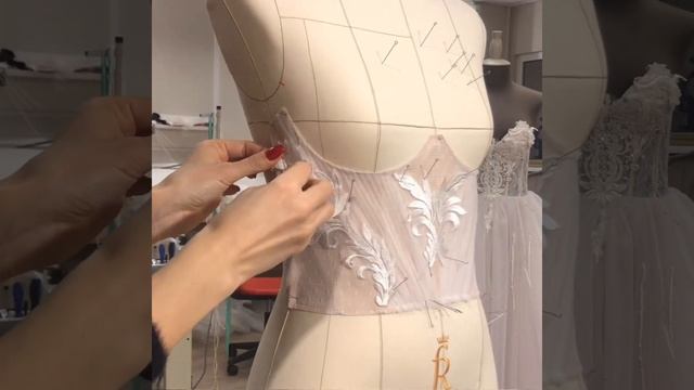 Декор свадебного корсета смотреть онлайн