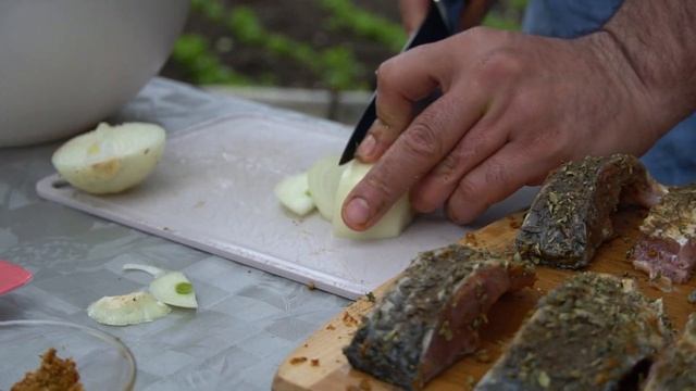 Сазан и форель НА УГЛЯХ. ШАШЛЫК из РЫБЫ