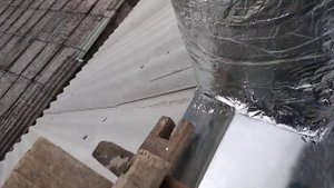 Устранение конденсата печной трубы.