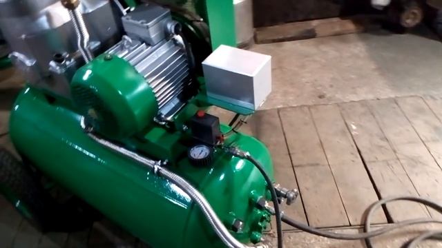 Самодельный компрессор У43102А для пескоструя смотреть онлайн