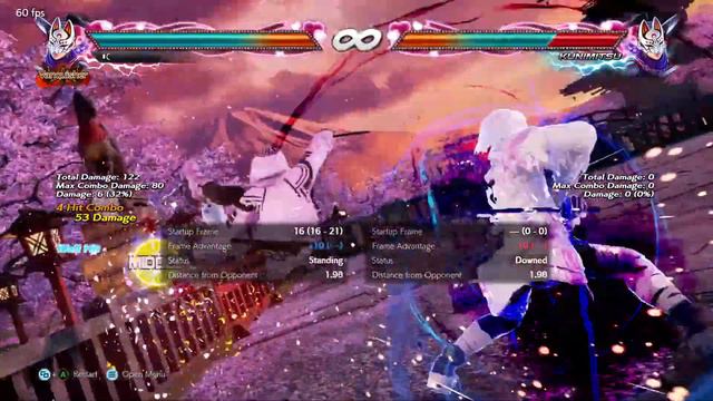 Tekken 7 - Kunimitsu Combo Test смотреть онлайн