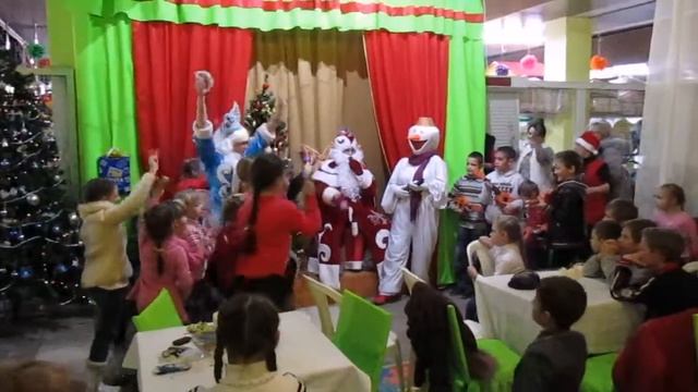 День Рождения Деда Мороза 2015 в Детском Центре "VEGAS" смотреть онлайн