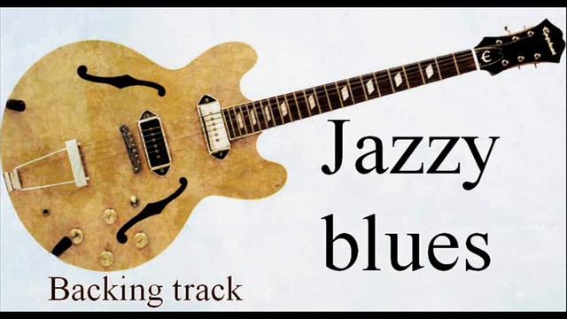 Blues jam track / Jazzy blues in G backing track смотреть онлайн