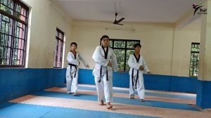 Taekwondo Girls & Buys Poomsae Class 4 to 9 On TKD Action.mp4