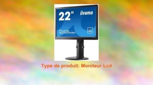 Iiyama B2280wsdb1 Ecran Pc sans tuner Led 22