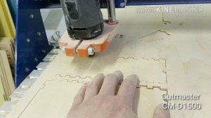 Чпу станок по дереву Cutmaster CM-D1500 - обработка фанеры