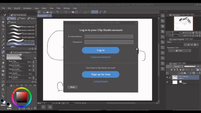 Как скачать Clip Studio Paint | Пробная и платная версии | Как установить программу для рисования?! смотреть онлайн