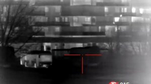 ATN Mars 4 Тепловизор . Тест в городе.