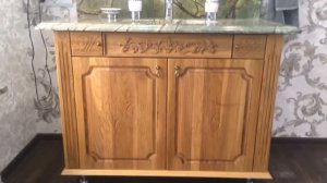 Мебель для ванной комнаты из массива