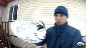 РАЗБОРКА ФАР, УСТАНОВКА АНГЕЛЬСКИХ ГЛАЗОК. ЗАПОТЕВАНИЕ ФАР. HYUNDAI SONATA EF.