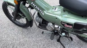 2023 HONDA TRAIL 125, IT'S NEW AND IN GREEN NOW!!!