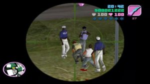 GTA Vice City - Прохождение - Миссия 025 - Гаитяне - Грязная игра (без комментариев)