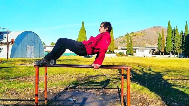 Тренировка ПЛЕЧ На Турниках и Брусьях | Спорт Площадка